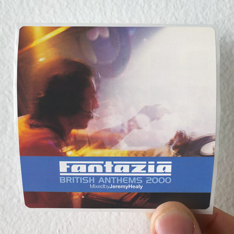 Jeremy Healy Fantazia British Anthems 2000 Album Cover Sticker