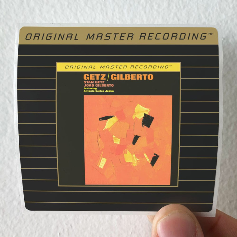 Joao Gilberto Getzgilberto Album Cover Sticker