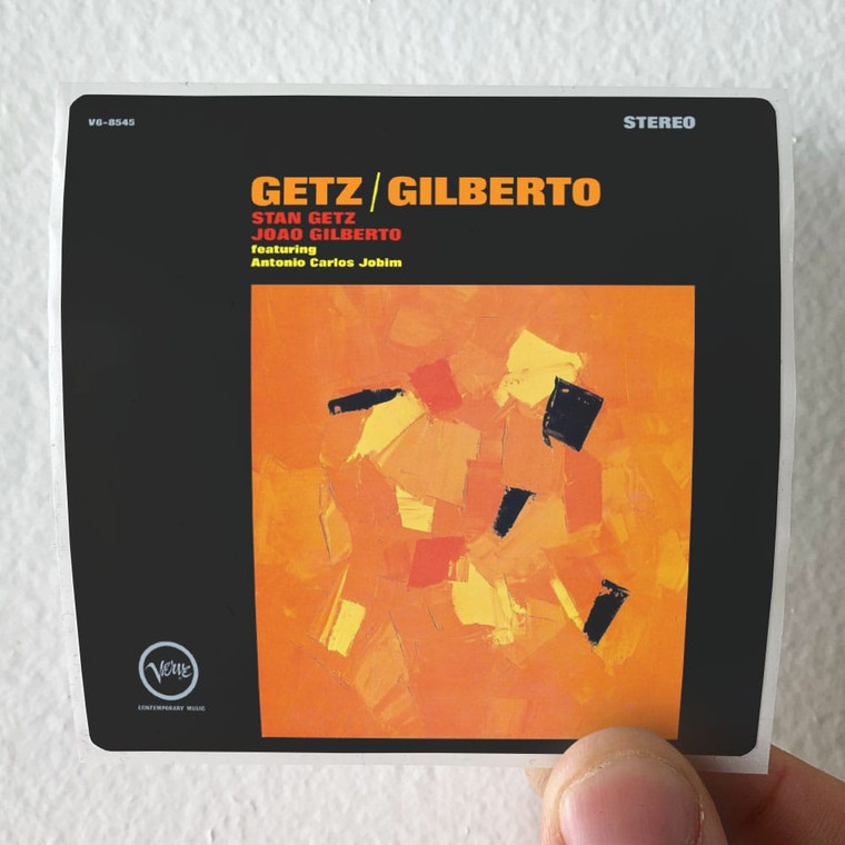 Joao Gilberto Getzgilberto 1 Album Cover Sticker