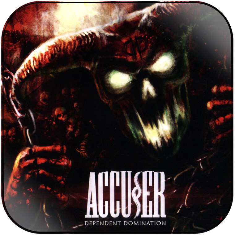 Accuser Dependent Domination Album Cover Sticker Album Cover Sticker