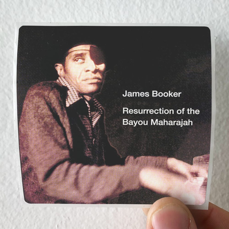 James Booker Resurrection Of The Bayou Maharajah Album Cover Sticker