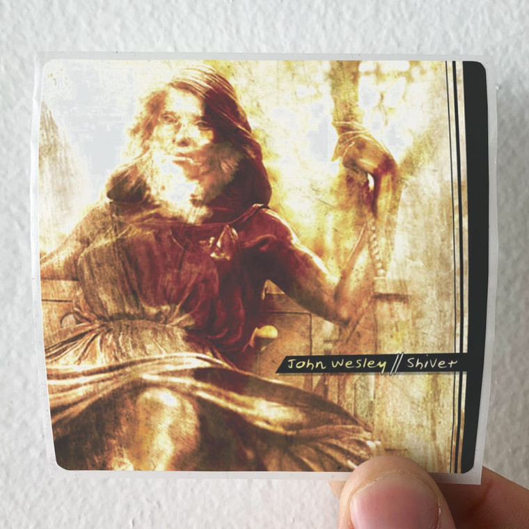 John Wesley Shiver Album Cover Sticker