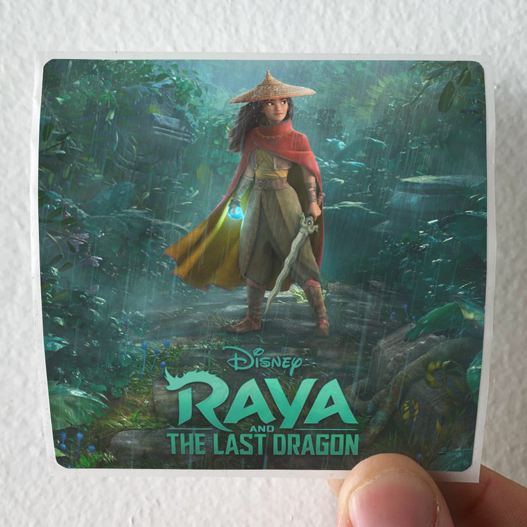 James Newton Howard Raya And The Last Dragon Album Cover Sticker