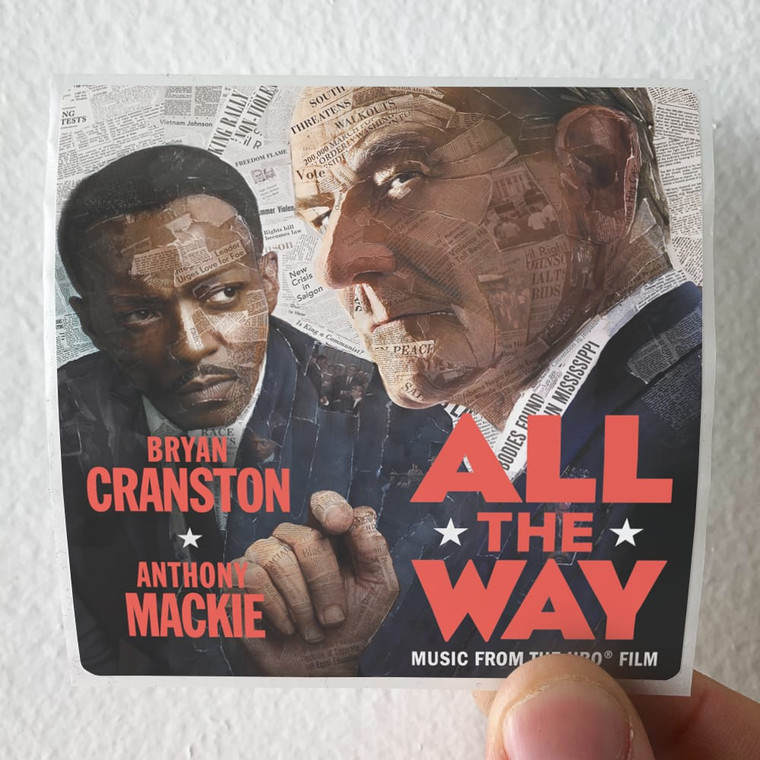 James Newton Howard All The Way Album Cover Sticker