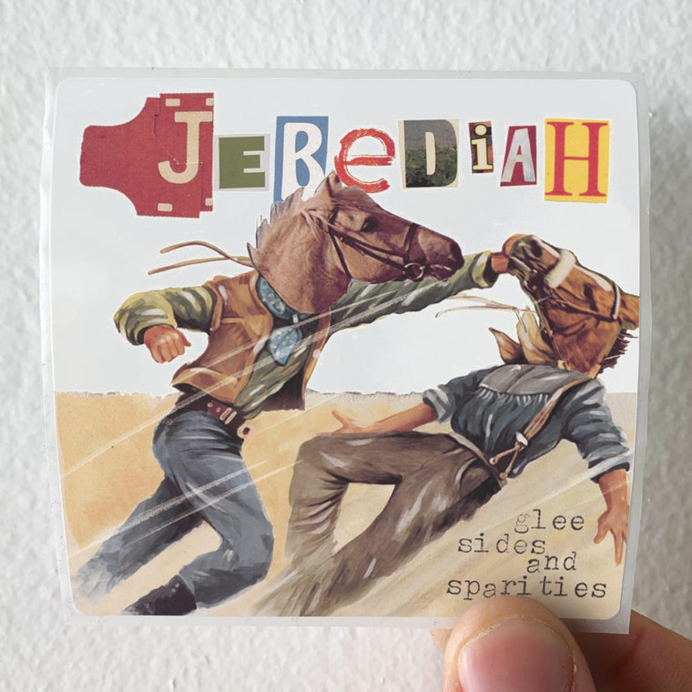 Jebediah Glee Sides And Sparities Album Cover Sticker