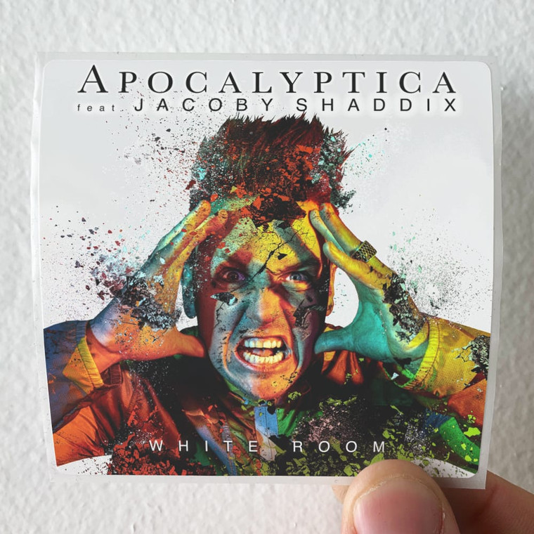 Jacoby Shaddix White Room Album Cover Sticker