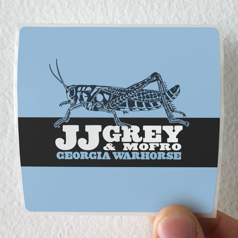 JJ Grey and Mofro Georgia Warhorse Album Cover Sticker