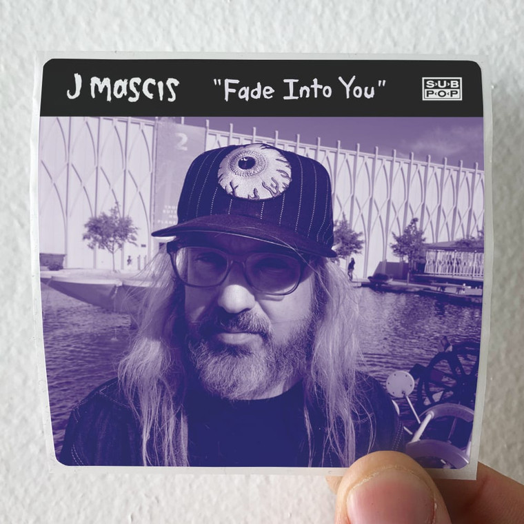 J Mascis Fade Into You Album Cover Sticker