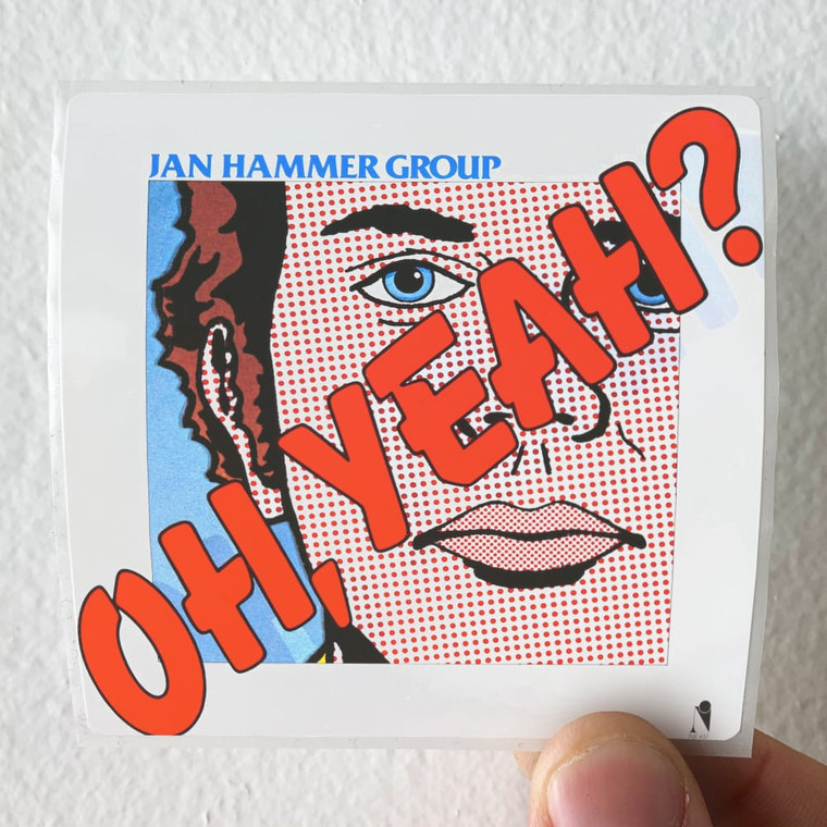 Jan Hammer Group Oh Yeah Album Cover Sticker