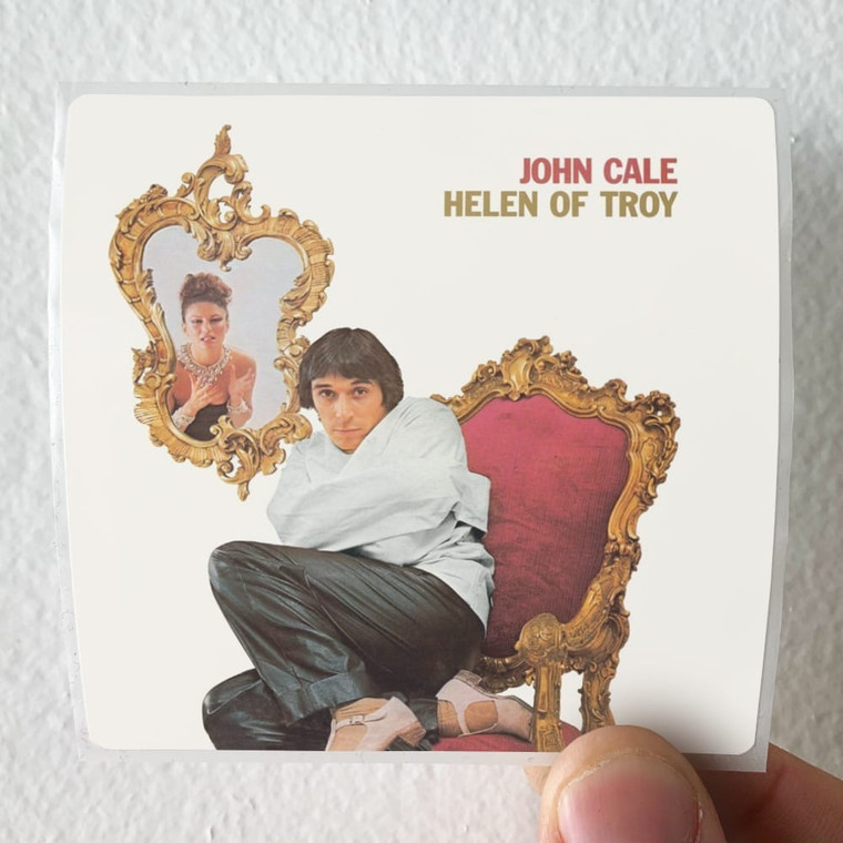 John Cale Helen Of Troy Album Cover Sticker