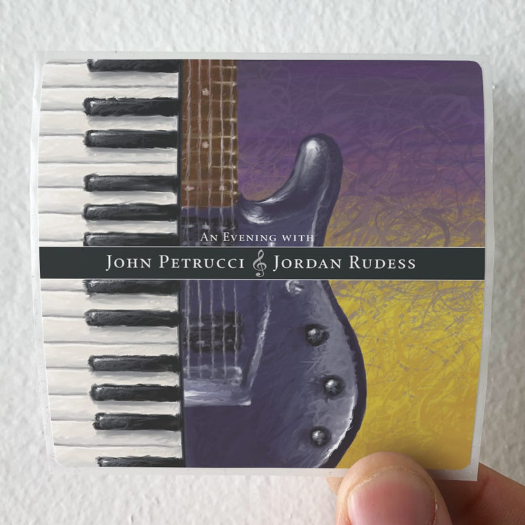 Jordan Rudess An Evening With John Petrucci Jordan Rudess Album Cover Sticker