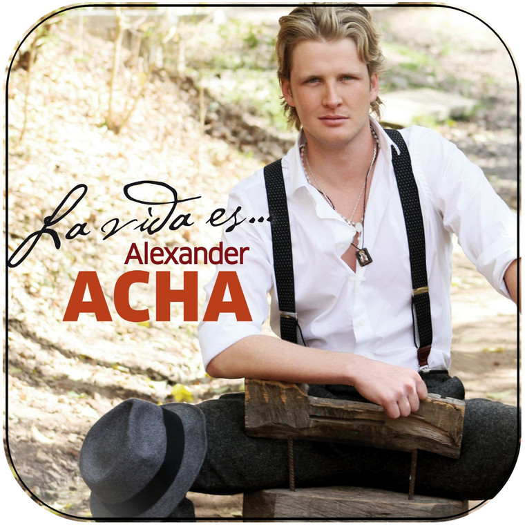 Alexander Acha La Vida Es Album Cover Sticker Album Cover Sticker