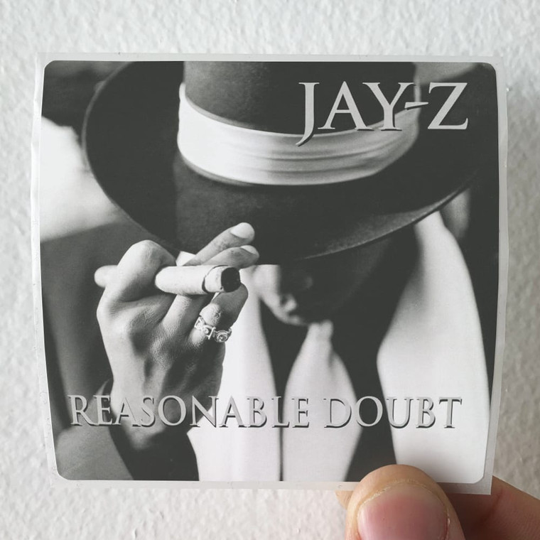Jay-Z Reasonable Doubt Album Cover Sticker