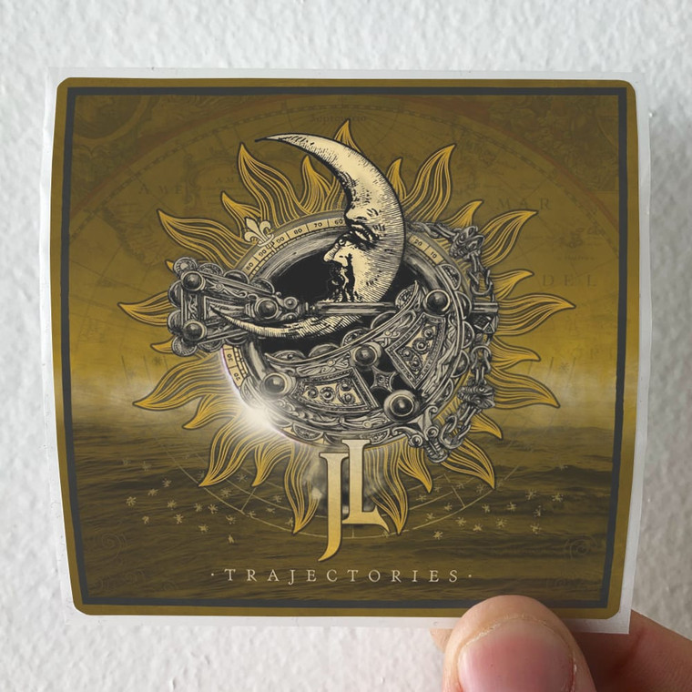 Jari Lindholm Trajectories Album Cover Sticker