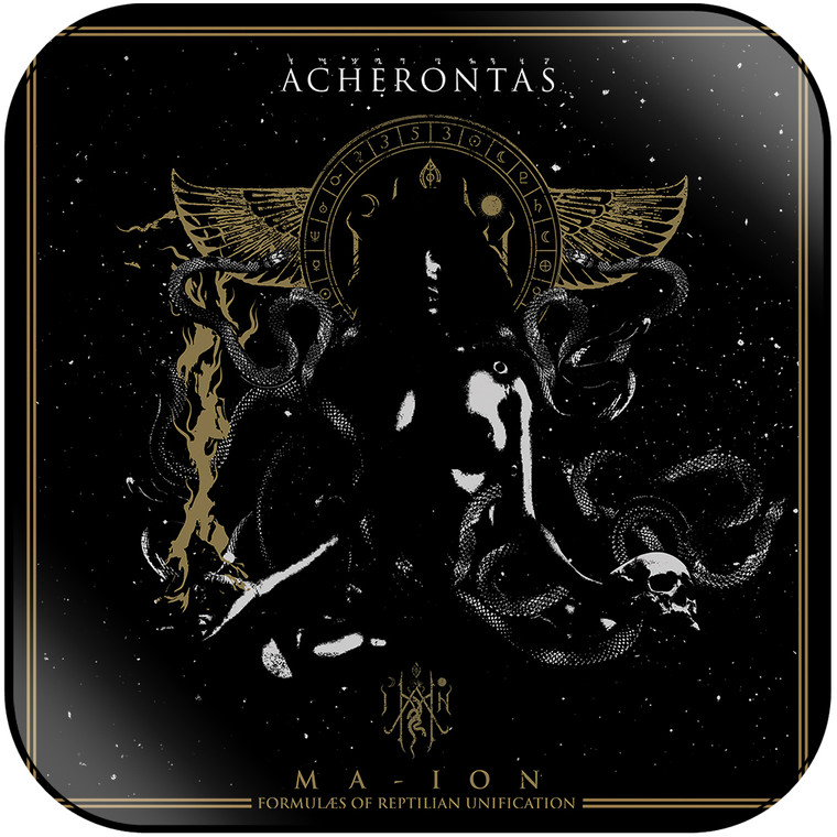 Acherontas Ma Ion Formulas Of Reptilian Unification Album Cover Sticker Album Cover Sticker