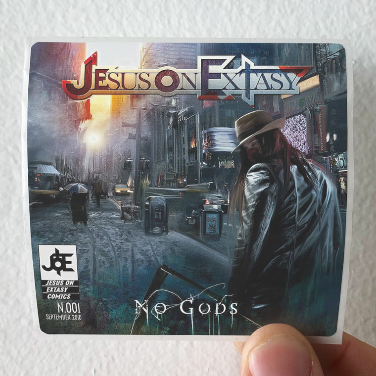 Jesus on Extasy No Gods Album Cover Sticker