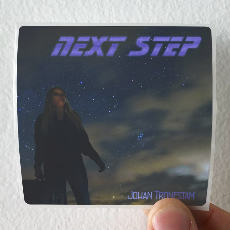 Johan Tronestam Next Step Album Cover Sticker