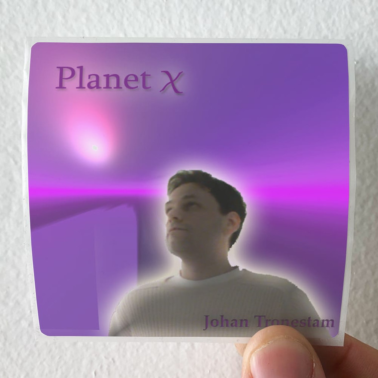 Johan Tronestam Planet X Album Cover Sticker Johan Tronestam Planet X Album Cover Sticker
