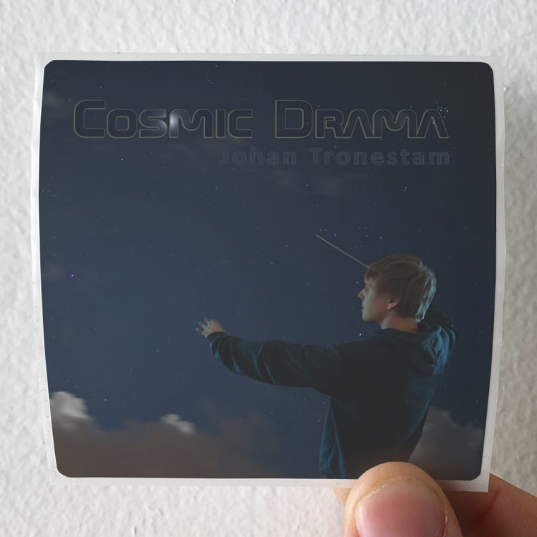 Johan Tronestam Cosmic Drama Album Cover Sticker