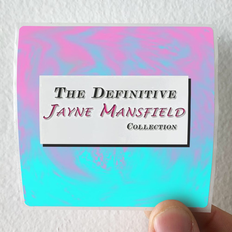 Jayne Mansfield The Definitive Jayne Mansfield Collection Album Cover Sticker