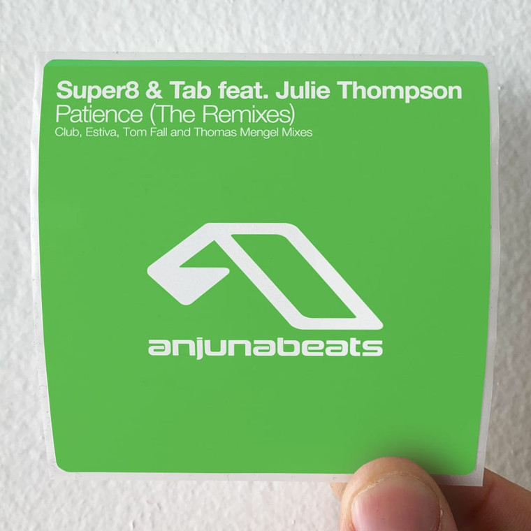 Julie Thompson Patience 1 Album Cover Sticker