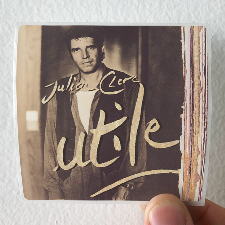Julien Clerc Utile Album Cover Sticker