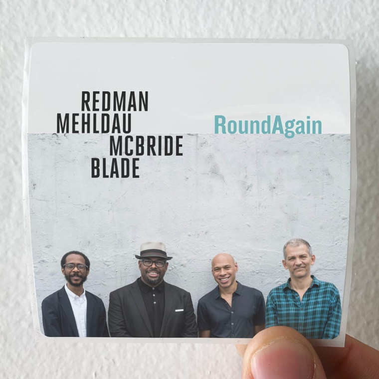 Joshua Redman Roundagain Album Cover Sticker