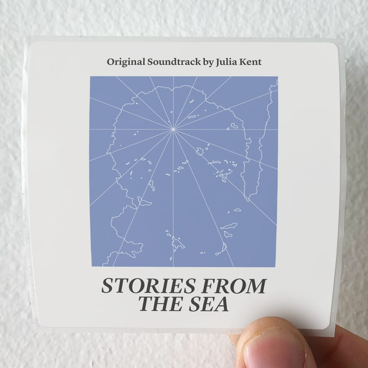 Julia Kent Stories From The Sea Album Cover Sticker