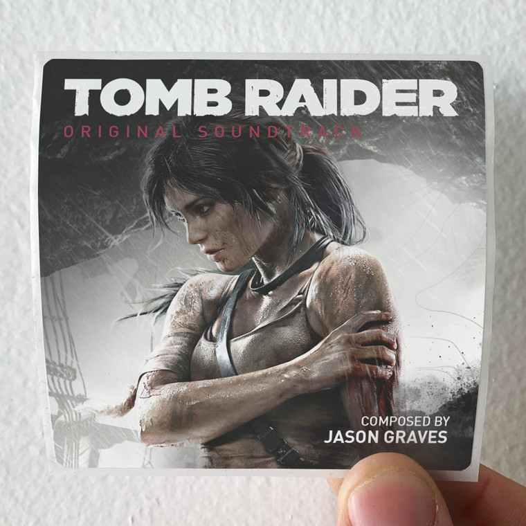 Jason Graves Tomb Raider Album Cover Sticker