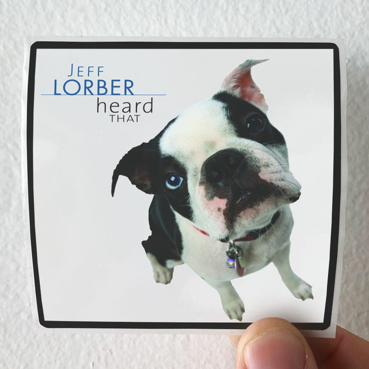 Jeff Lorber Heard That Album Cover Sticker