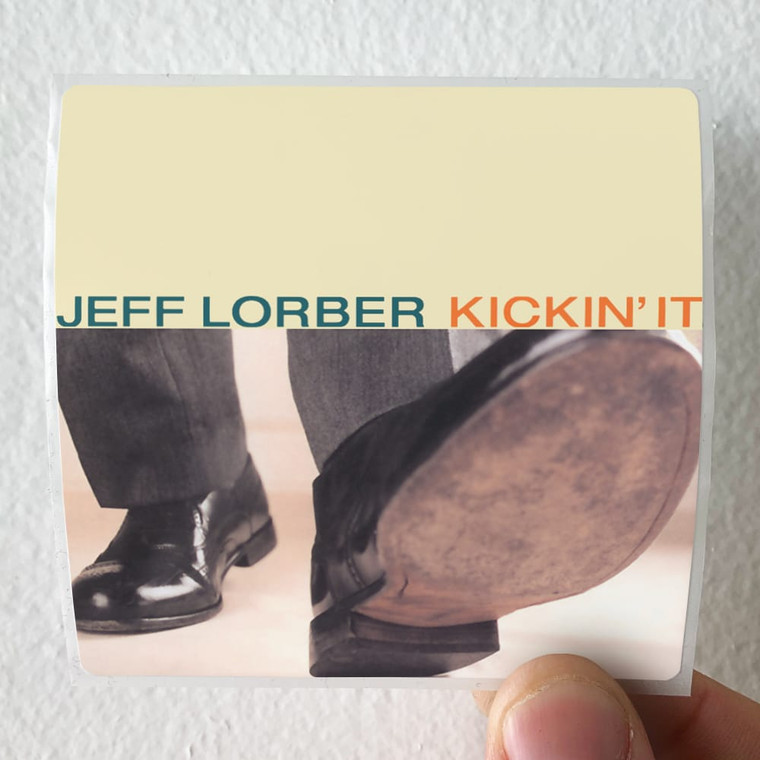 Jeff Lorber Kickin It Album Cover Sticker