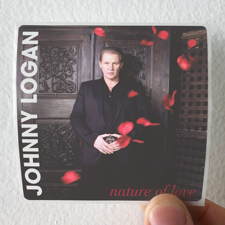 Johnny Logan Nature Of Love Album Cover Sticker