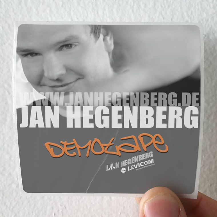 Jan Hegenberg Demotape Album Cover Sticker