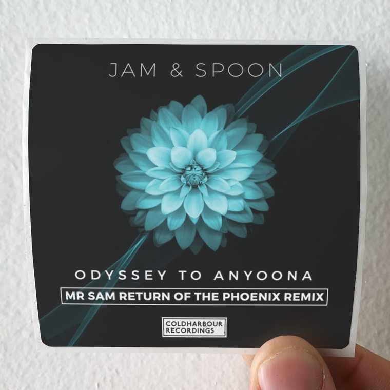Jam and Spoon Odyssey To Anyoona Mr Sam Return Of The Phoenix Remix Album Cover Sticker