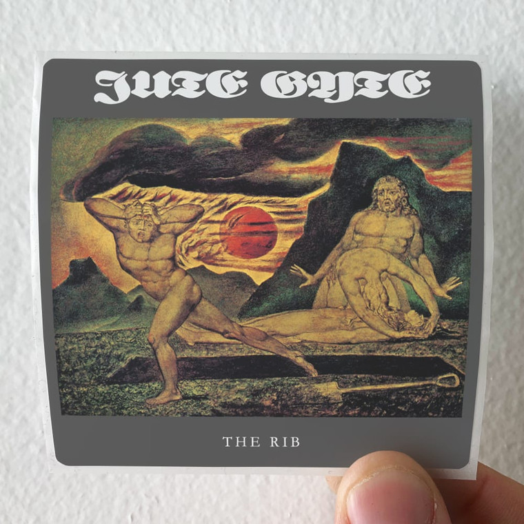 Jute Gyte The Rib Album Cover Sticker