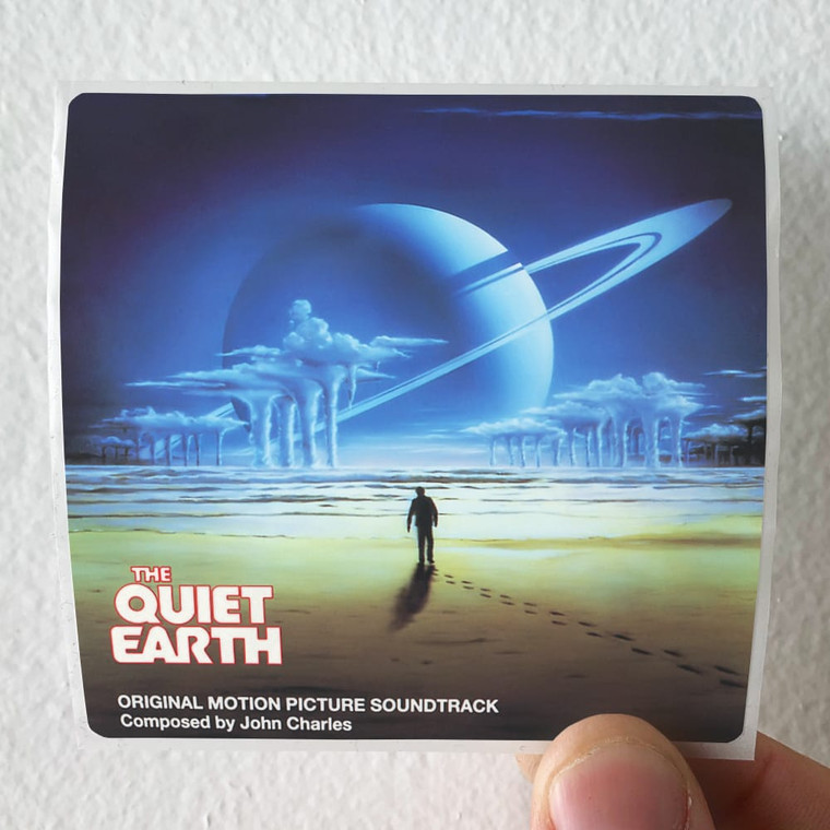 John Charles The Quiet Earth Album Cover Sticker