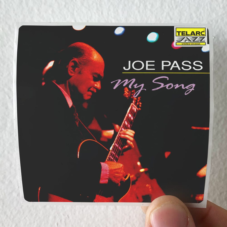 Joe Pass My Song Album Cover Sticker