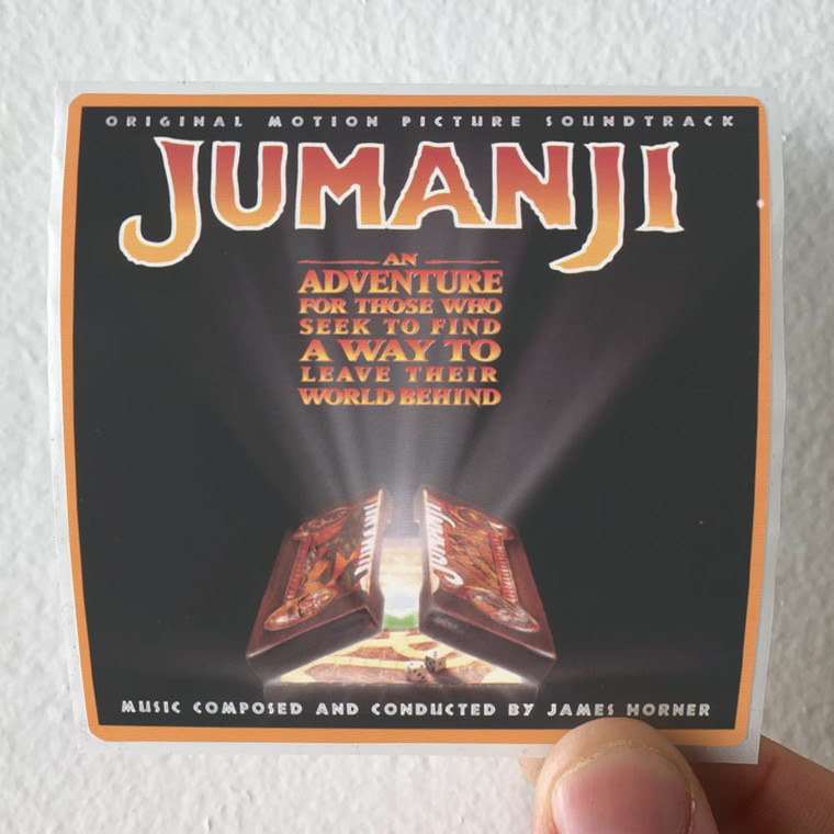 James Horner Jumanji Album Cover Sticker