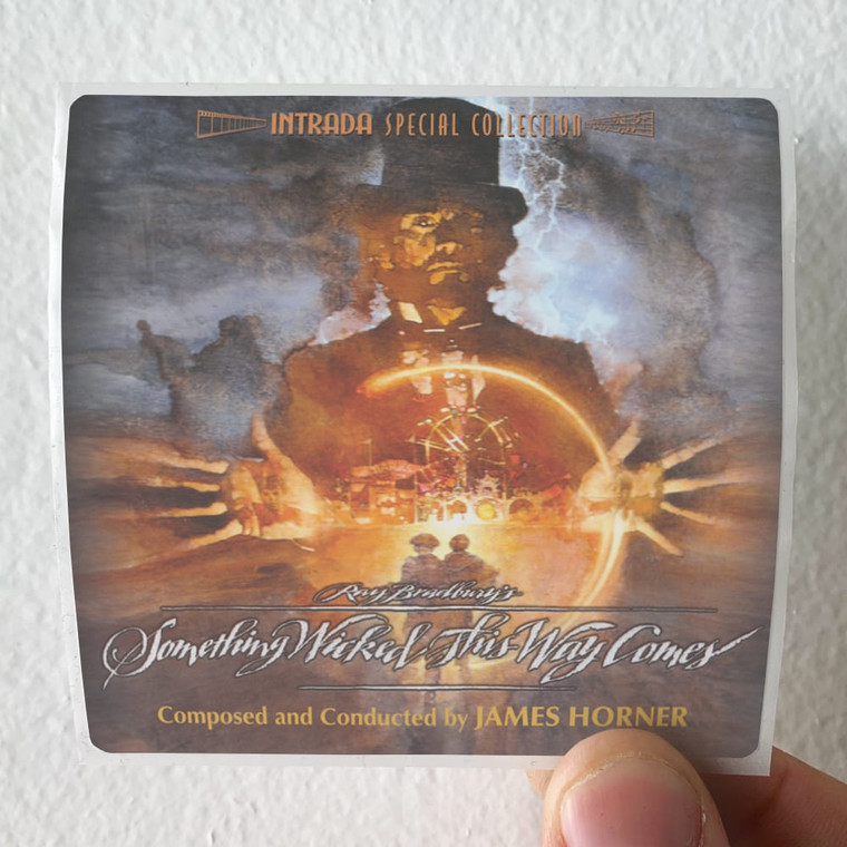 James Horner Something Wicked This Way Comes Album Cover Sticker
