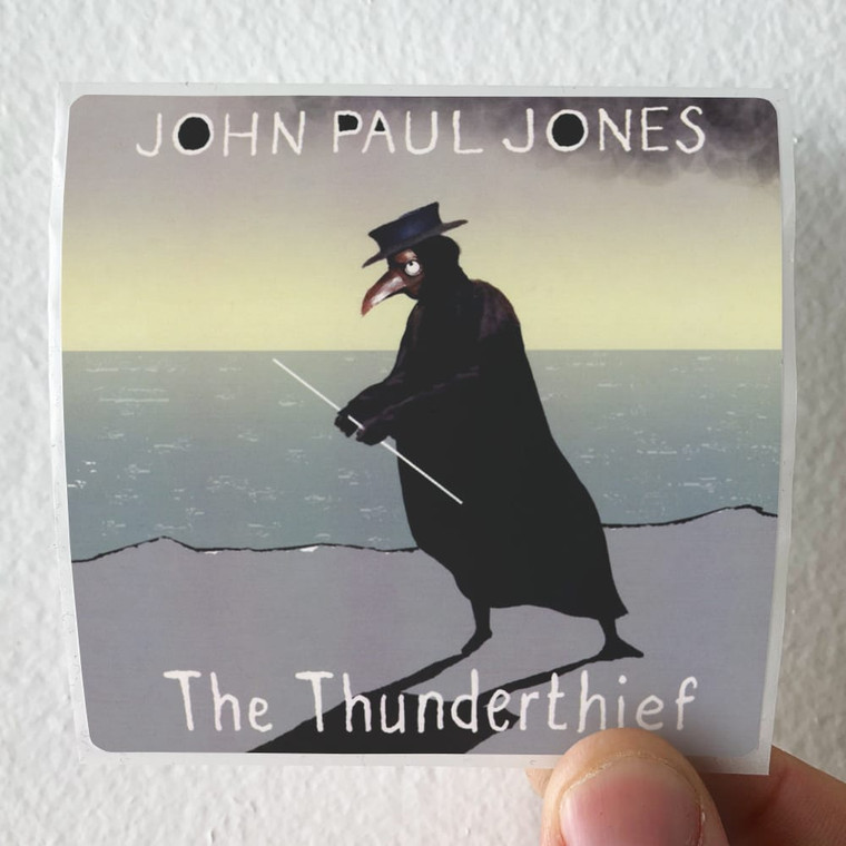John Paul Jones The Thunderthief Album Cover Sticker
