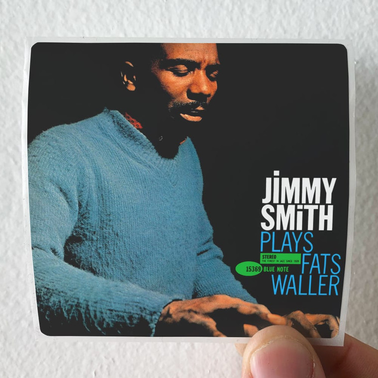 Jimmy Smith Plays Fats Waller Album Cover Sticker