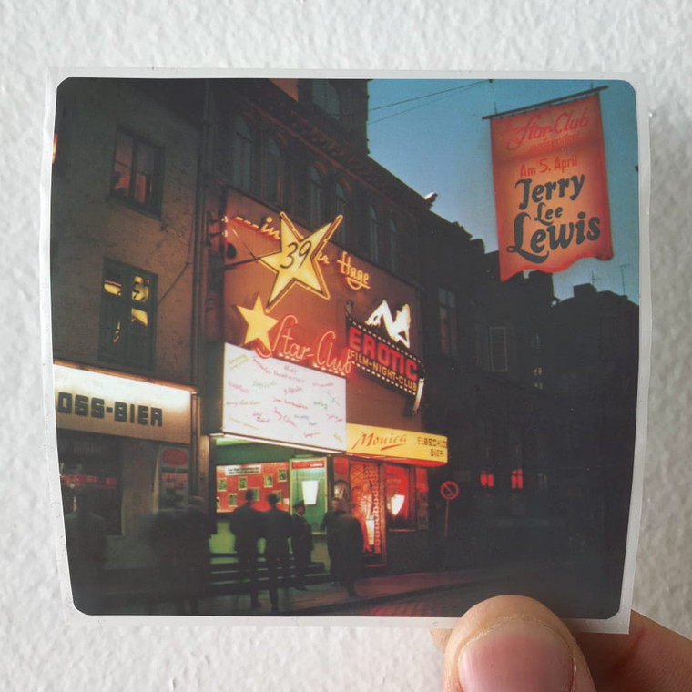 Jerry Lee Lewis Live At The Star Club Hamburg Album Cover Sticker