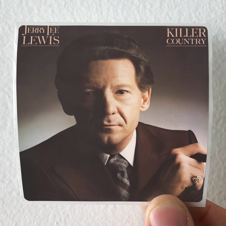 Jerry Lee Lewis Killer Country Album Cover Sticker