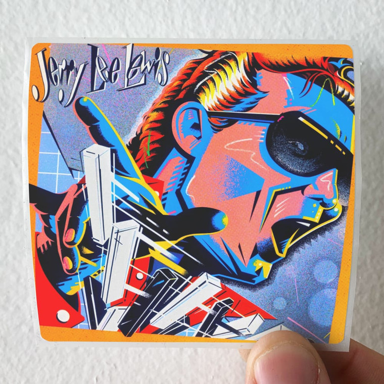 Jerry Lee Lewis Jerry Lee Lewis Album Cover Sticker