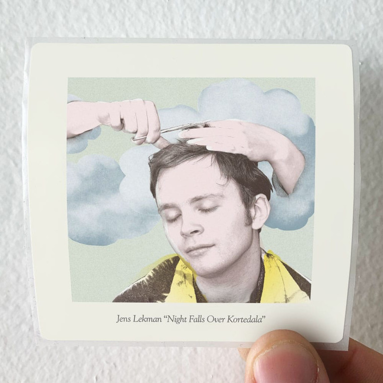 Jens Lekman Night Falls Over Kortedala Album Cover Sticker