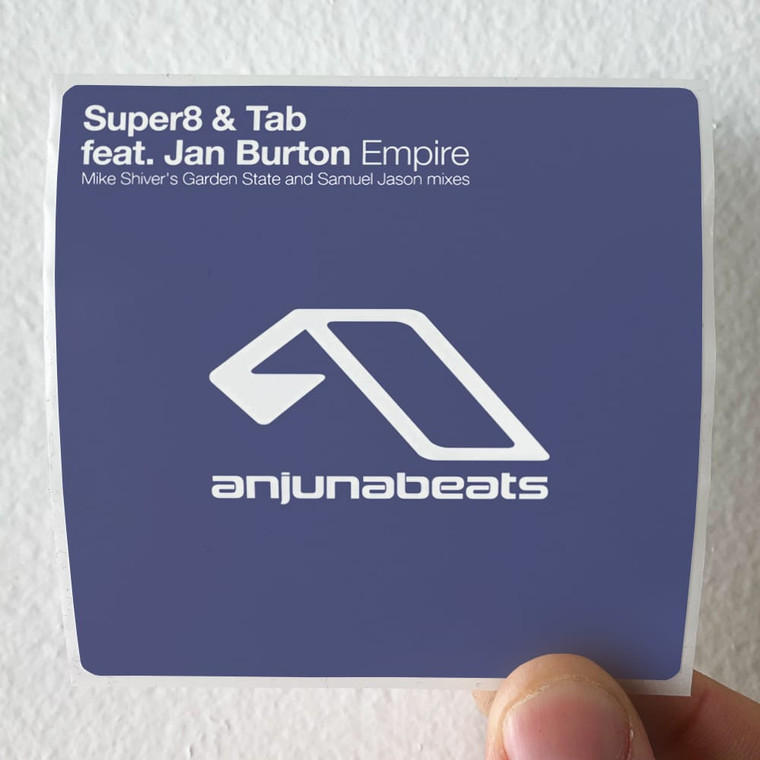 Jan Burton Empire 1 Album Cover Sticker