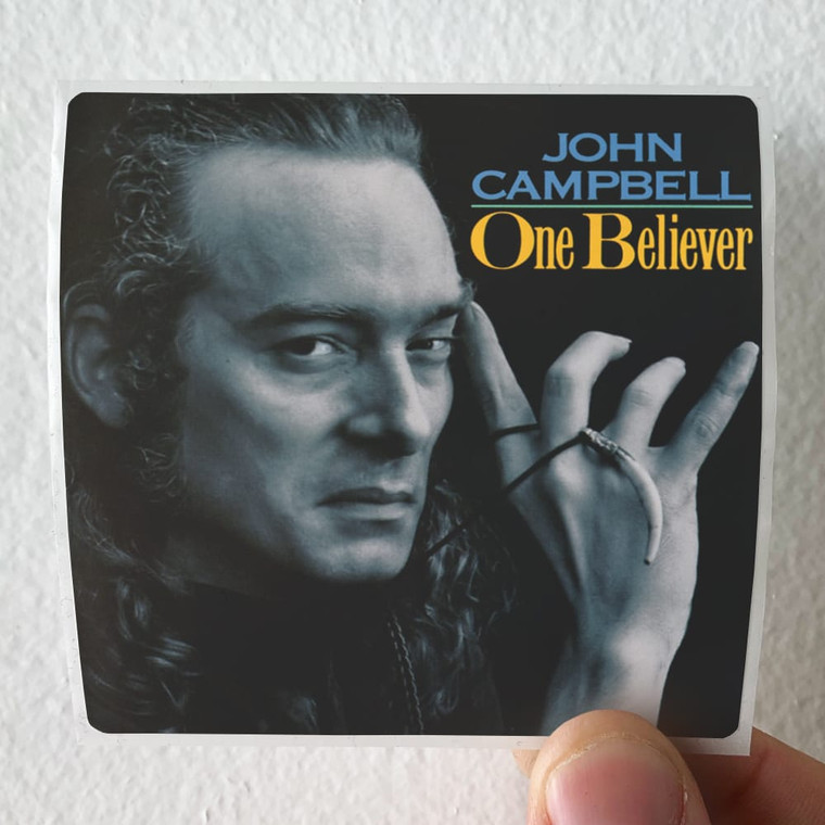 John Campbell One Believer Album Cover Sticker