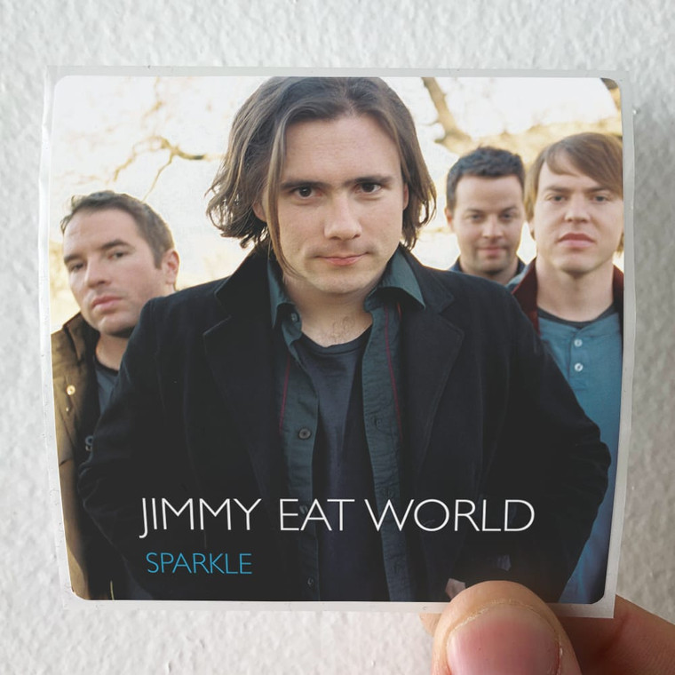 Jimmy Eat World Sparkle Album Cover Sticker