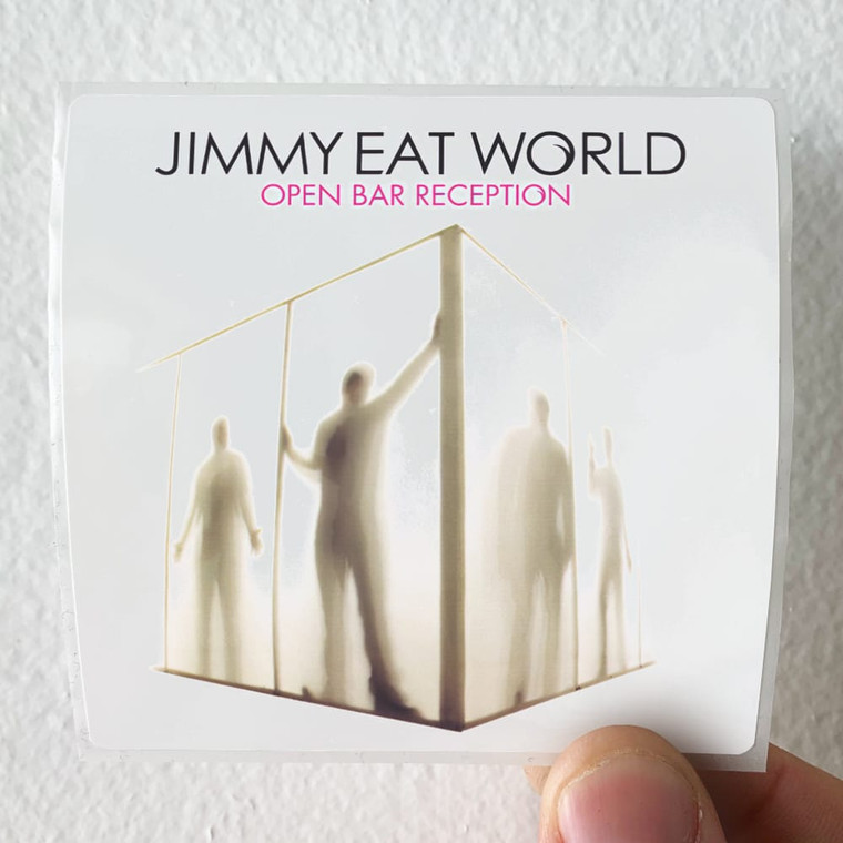 Jimmy Eat World Open Bar Reception Album Cover Sticker
