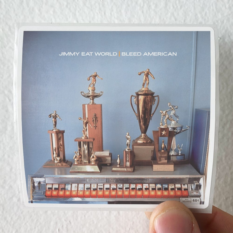 Jimmy Eat World Bleed American 2 Album Cover Sticker